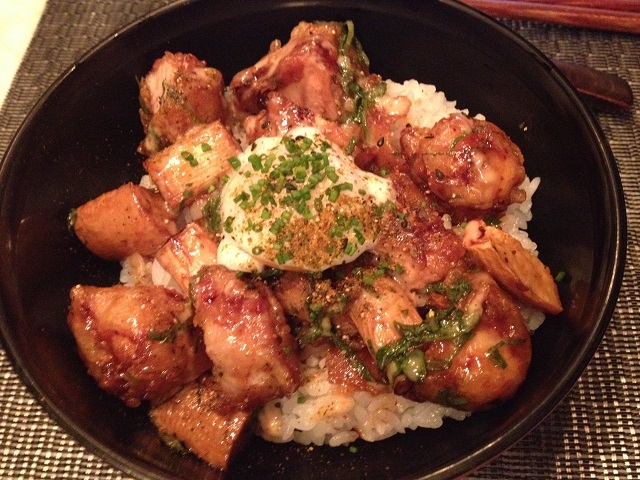 Karaage chicken don at Izy