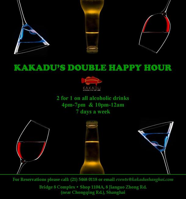 Double Happy Hour @ Kakadu