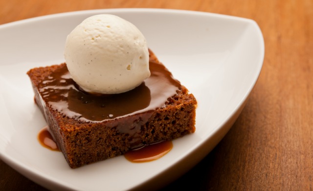 Sticky date pudding at Halia @ Raffles Hotel, Singapore