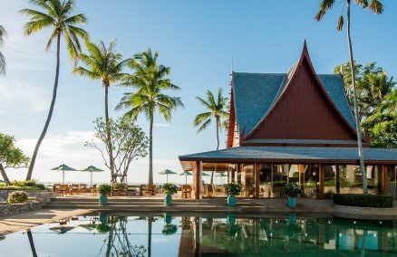 The scenic view of Chiva-Som, Hua Hin's luxurious health resort