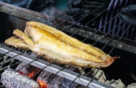 Thai catfish grilled in kabanyaki style. Photo: Porpor Leelasestaporn / BK Magazine