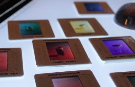 Photo slides and film negatives: all part of the fun at Find the Photo Booth