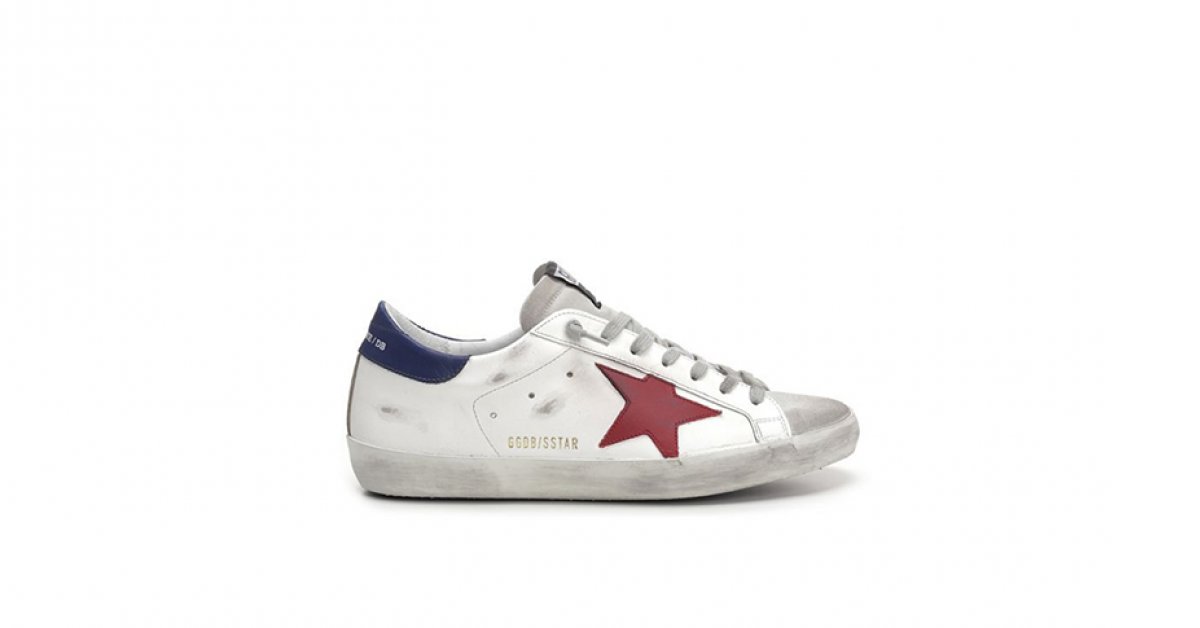 golden goose red white blue