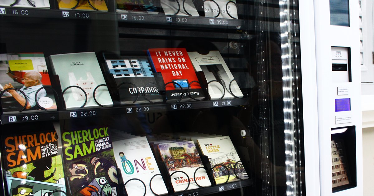 Where to buy books in Singapore? Vending machines, of course | BK ...