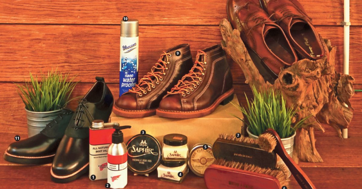 Red wing boot hot sale oil with brush