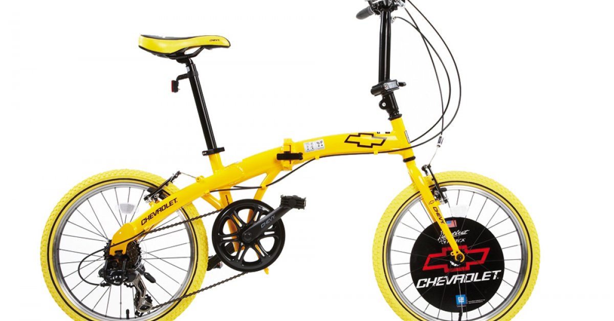 chevrolet folding bike