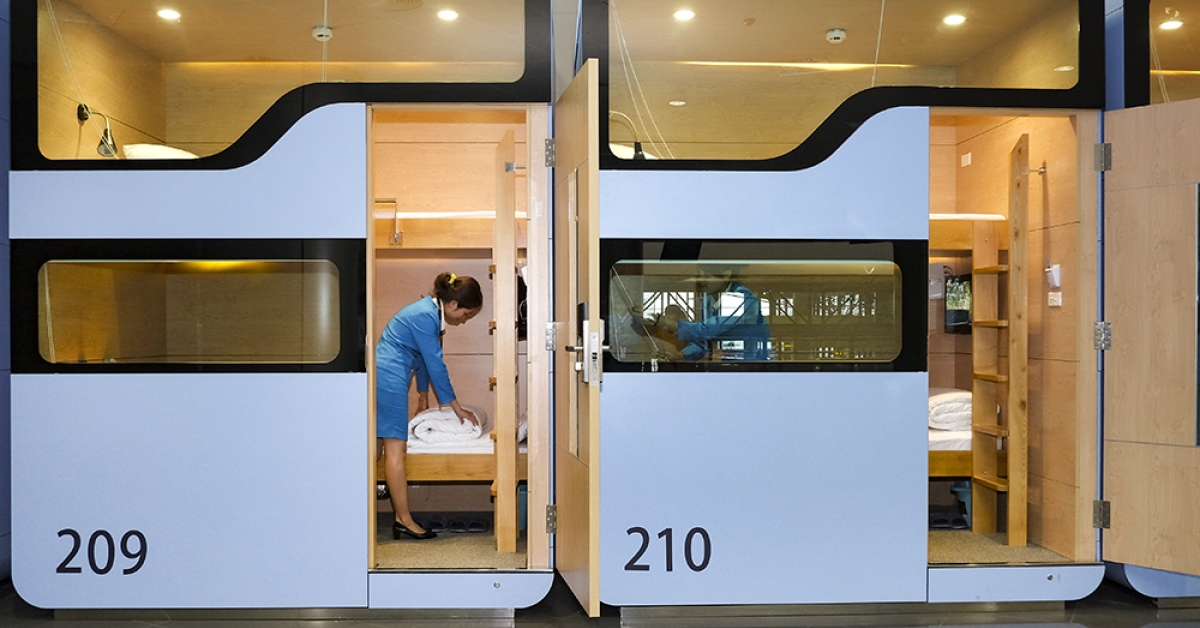 Hanoi Airport Welcomes Some Pretty Fancy New Sleep Pods 