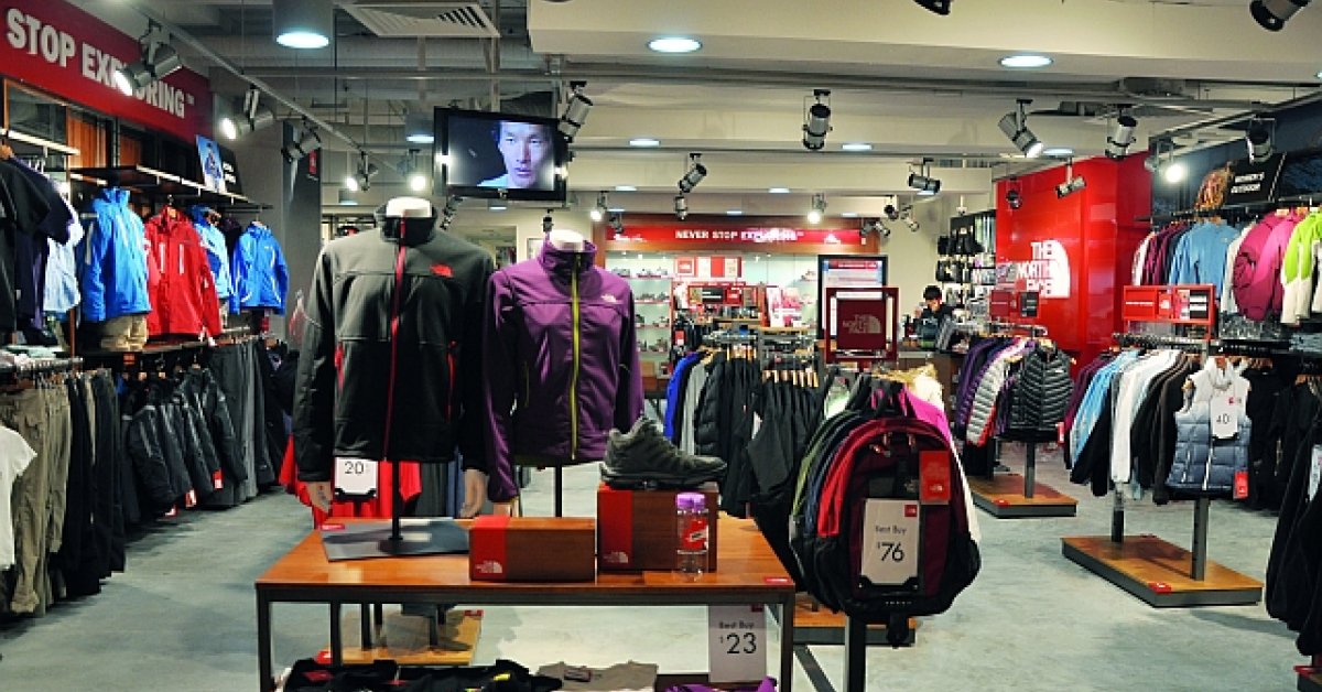 North face deals marina mall