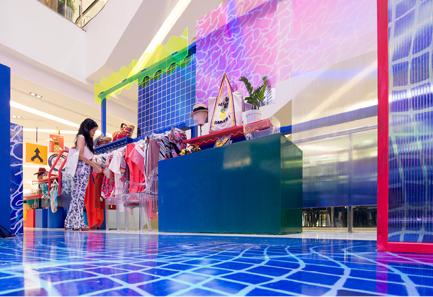 Emporium department store summer pop-up campaign, Bangkok – Thailand