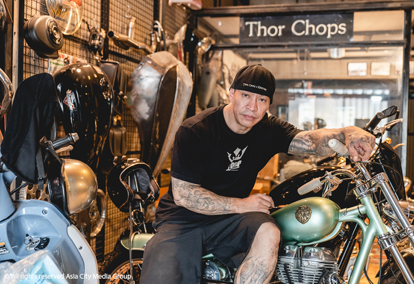 Meet the Thai building a motorcycle for the world’s biggest custom bike ...