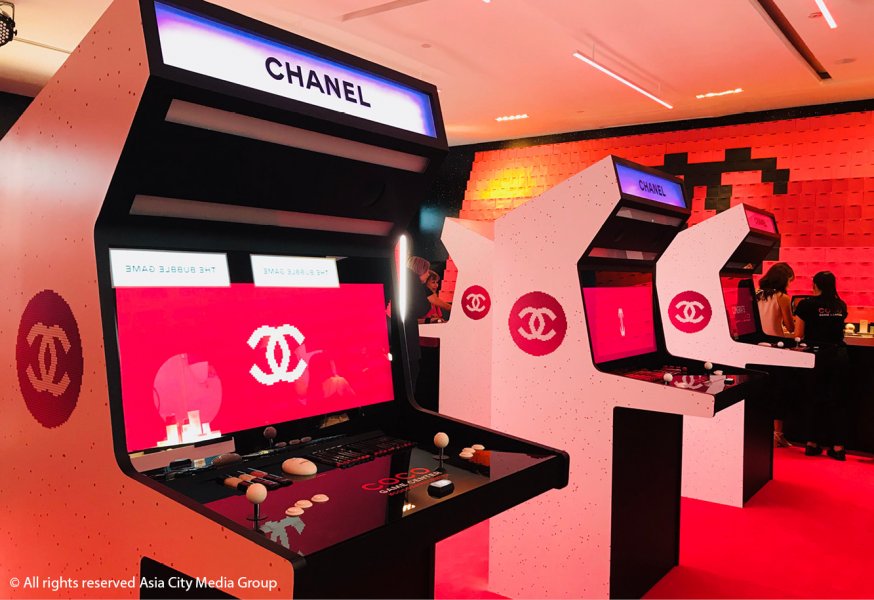 Coco Game Center: Chanel's beauty pop-up with arcade games now in Bangkok