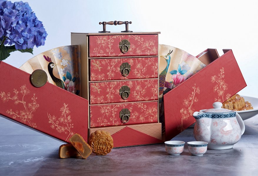 Conrad unveils designer mooncake boxes almost too elegant to open