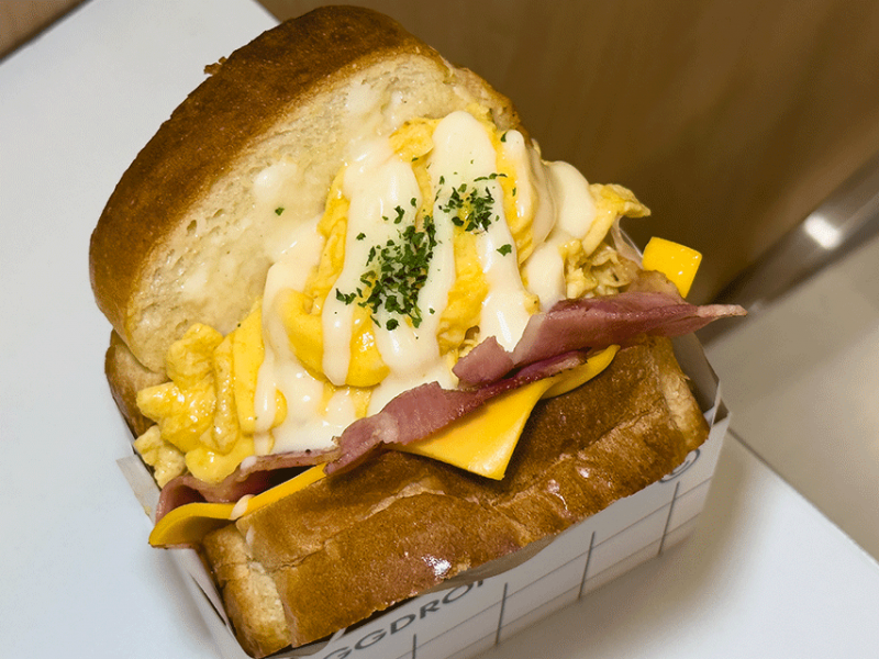 Popular Korean egg sandwich shop Eggdrop opens at Siam Square One