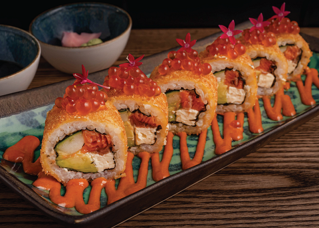 Philly salmon roll